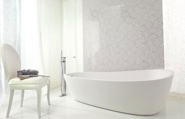 Salle de bain tendance blanche